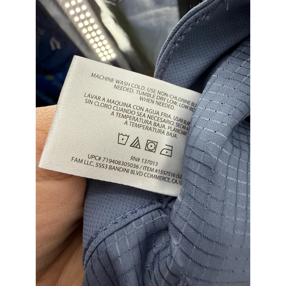 Banana Republic Core Temp Slim‎ Pants Mens 32x34 Blue Performance Chino